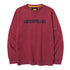 Sudadera de cuello redondo de peso medio