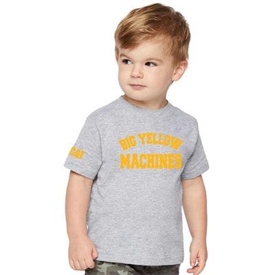 Camiseta Big Yellow Machine para niños pequeños