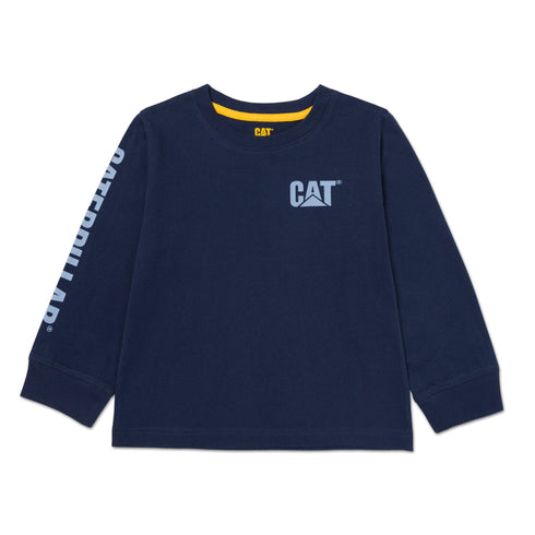 Camiseta de manga larga con estampado de bandera para niños