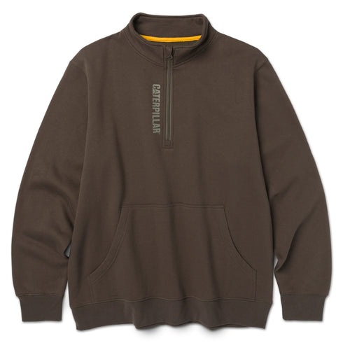 Sudadera de peso medio con cremallera de un cuarto