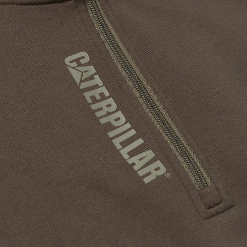 Sudadera de peso medio con cremallera de un cuarto