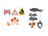 Juego de almacenamiento y transporte Cat® Little Machines