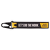 Etiqueta para llave tejida Dozer