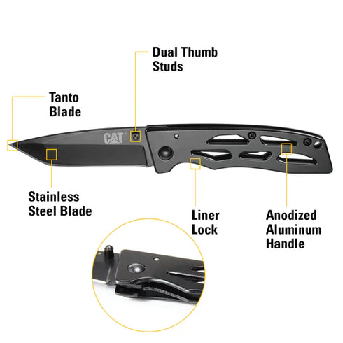 Cuchillo plegable Tanto de 6-1/2 pulgadas