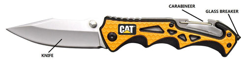 7" 3/4 Pocket Knife with Glass Breaker