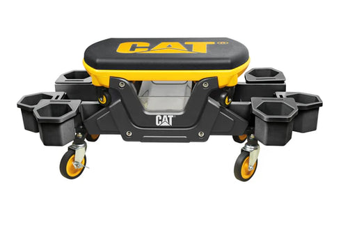 Asiento utilitario con ruedas y plataforma desmontable