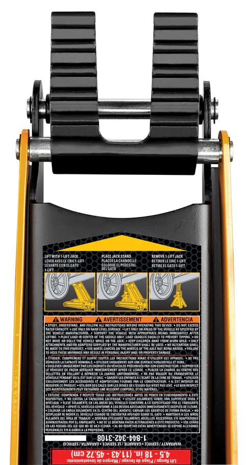 2 Ton Universal 1-Lift Jack with 3 Ton Jack Stands