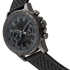 Boston Multi Watch Black Dial w/Black Silicone Strap