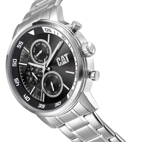 Sail Watch Black Dial Stainless Steel w/Stainless Steel Strap