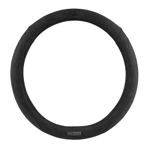 Flag Suede Steering Wheel Cover