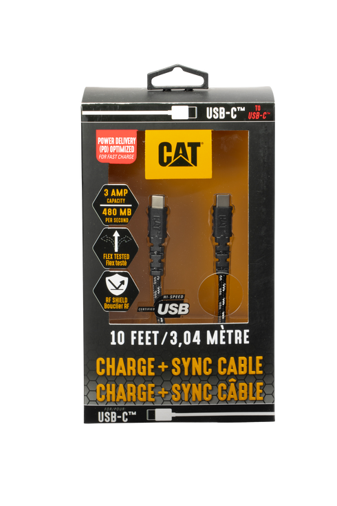 Entrega de energía USB-C a USB-C con certificación CAT®