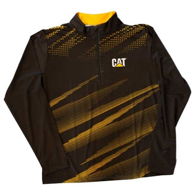 Men's Dotted Quarter Zip Pullover