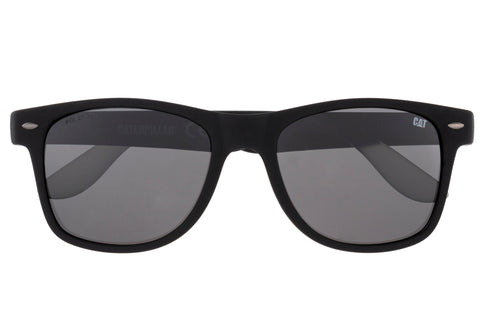 Gafas de sol cegadoras en negro mate con lentes ahumadas