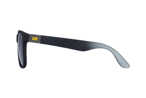 Gafas de sol cegadoras en negro mate con lentes ahumadas
