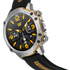 Smart Watch Black Dial w/Silicone Strap