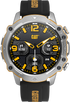 Smart Watch Black Dial w/Silicone Strap