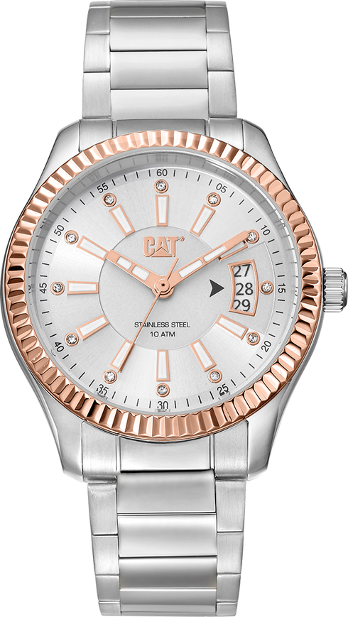 Women's Ray Watch Silver Dial w/Stainless Steel Strap
