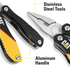 12-in-1 Multi Tool Yellow/Black Handle