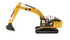 Excavadora hidráulica híbrida Cat® 336E H a escala 1:50