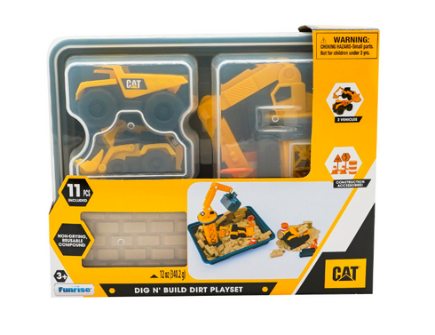 Dig N' Build Dirt Playset 12oz