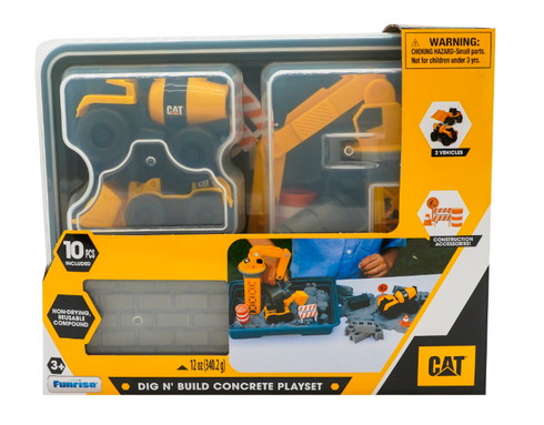 Dig N' Build Concrete Playset 12oz