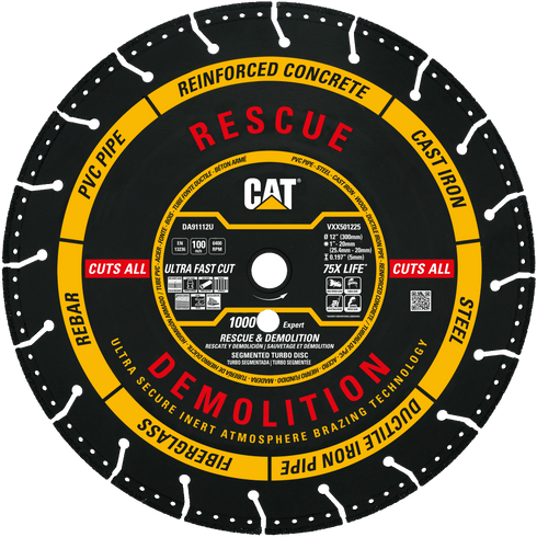 Hoja de demolición y rescate Cat® 1000 Expert