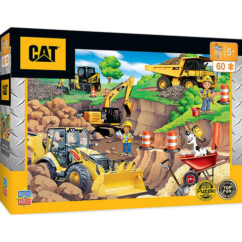 Day at the Quarry 60 Piece Puzzle