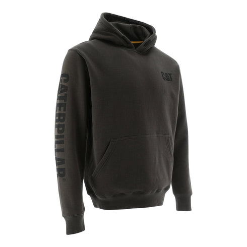Sudadera con capucha y el logo de la marca registrada - Sudadera clásica con capucha y logo CAT® en las mangas