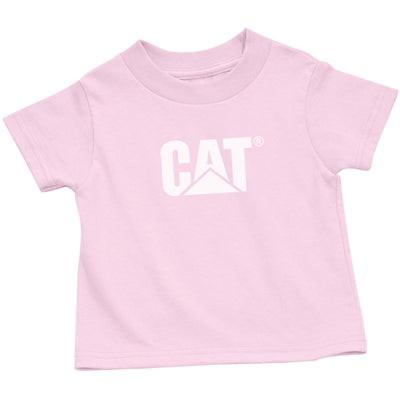 Camiseta con logotipo de manga corta Tod rosa claro