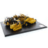 1:50 621K Scraper y Cat No.70 Scraper con Tractor de Cadenas D7
