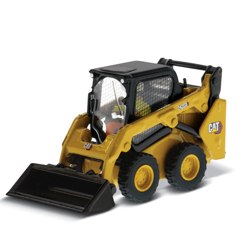 1:50 242D3 Skid Steer Loader w/General Purpose Bucket, Fork, and Grapple Bucket