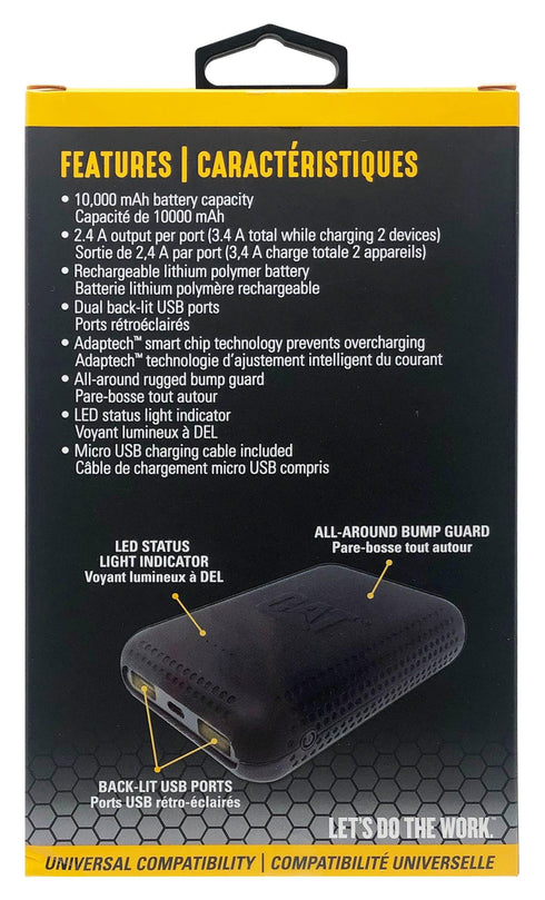 Paquete de energía doble USB 3.4 AMP