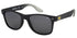 Gafas de sol cegadoras en negro mate con lentes ahumadas