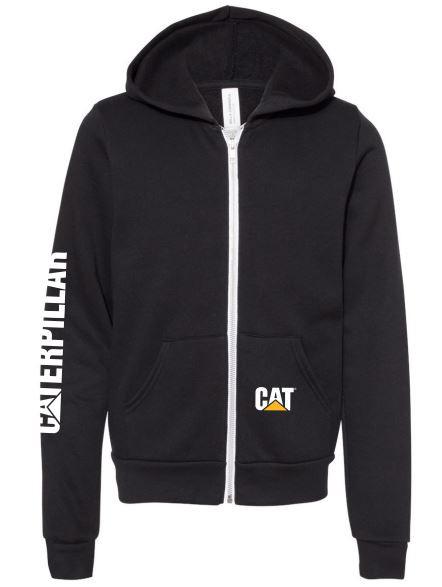 Sudadera con capucha y cremallera completa para jóvenes