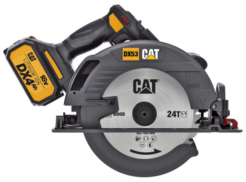 Sierra circular inalámbrica de 18 V y 7,25″ sin escobillas