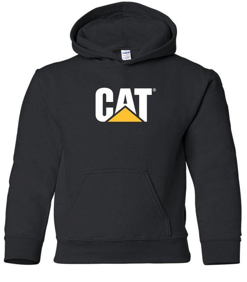 Sudadera con capucha juvenil negra/2TN