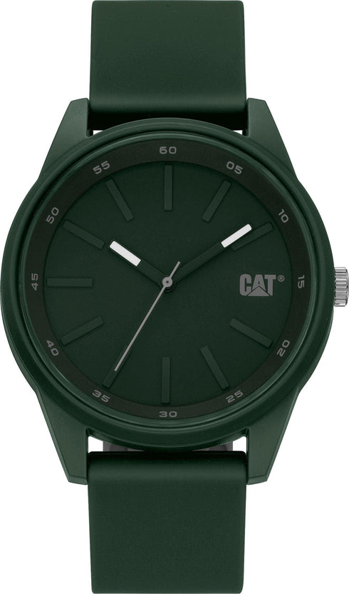 Insignia Watch Green Dial w/Green Grey Silicone Strap